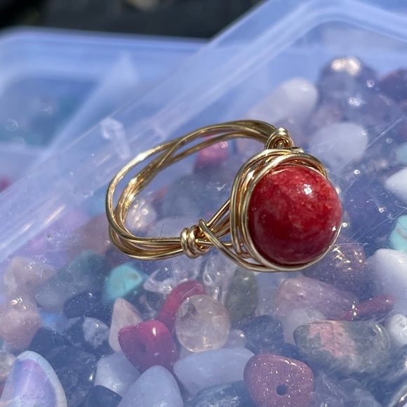 Crystal/marble rings (full or mid) - Picture 2 of 13